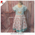 Boutique remake flower printed toddler dress